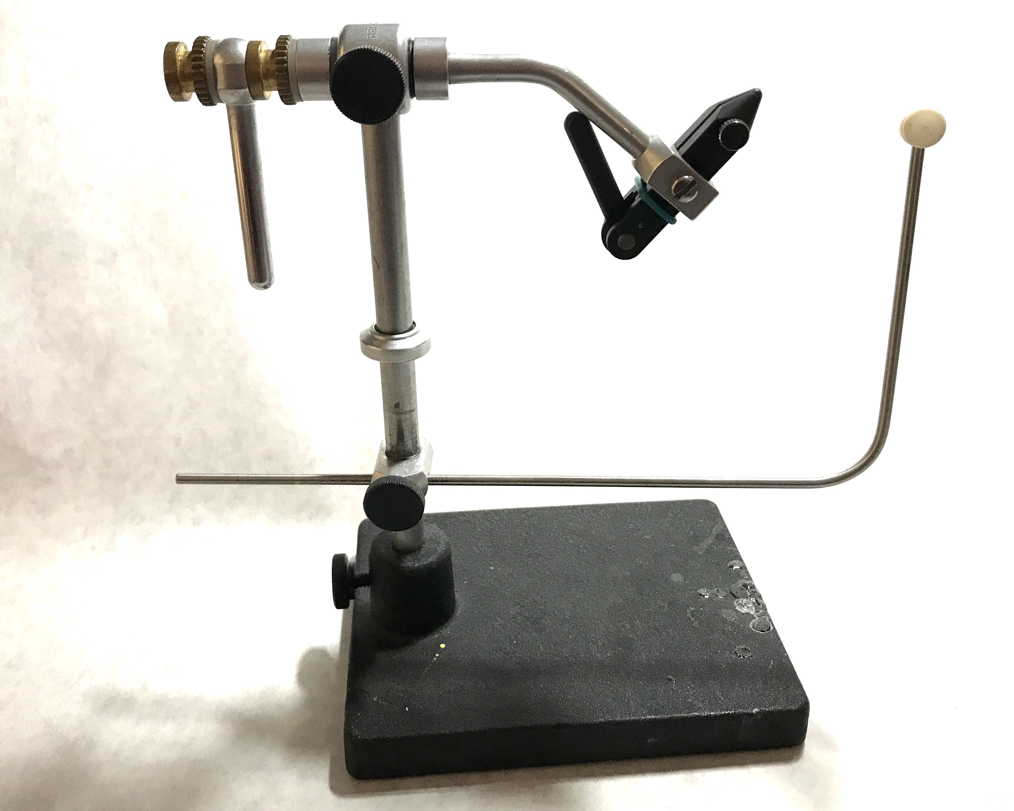 MERIGLARE Rotary Fly Tying Vise Adjustments Fishing Travel Flying