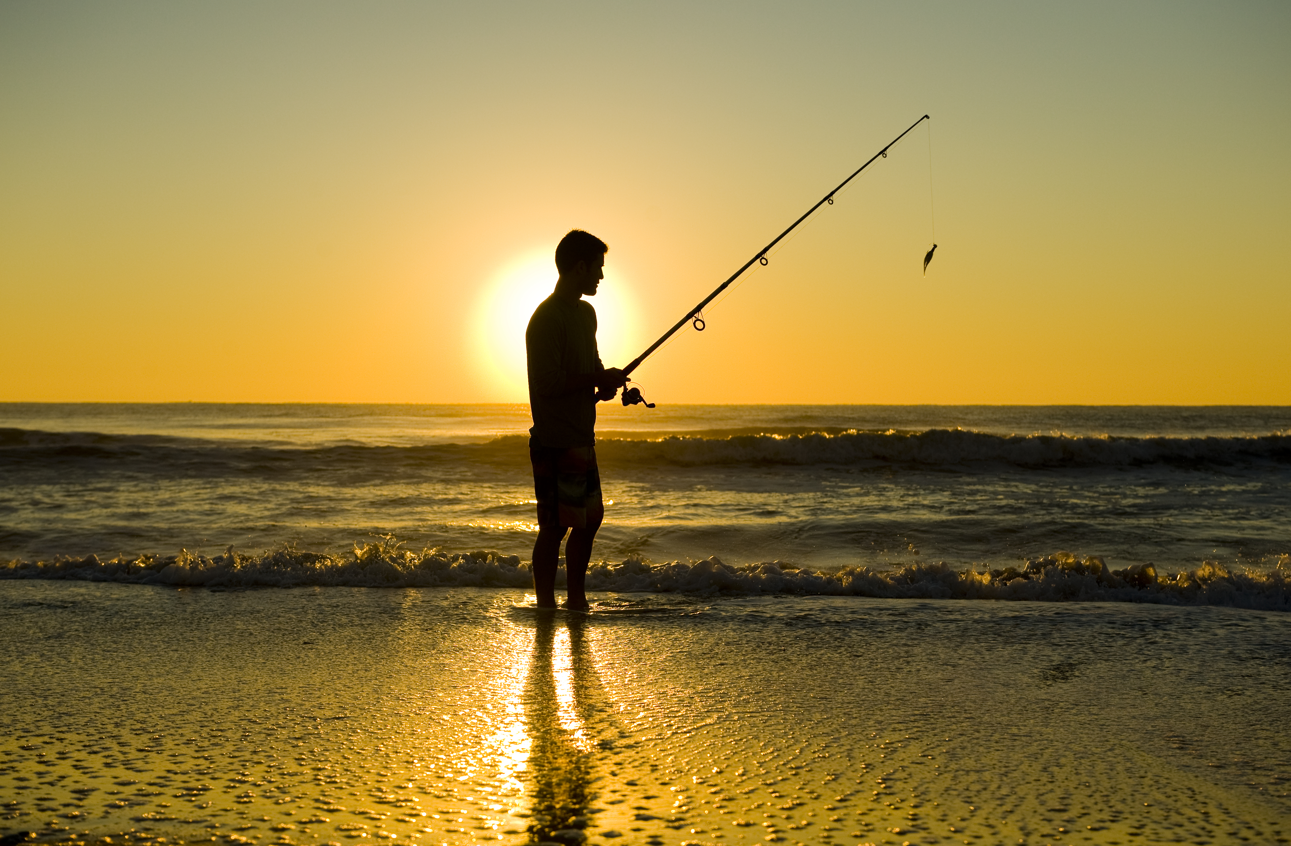 Fishing the Shore of Ocean City