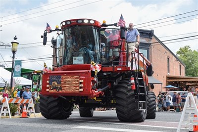 Blessing of the Combines Snow Hill Maryland Photo