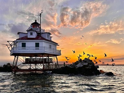 Thomas Point Shoal Lighthouse Photo