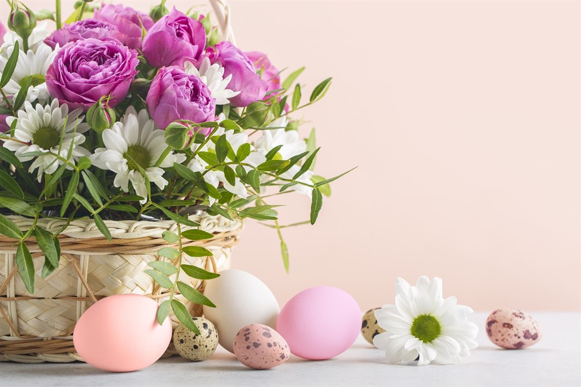 Spring Floral Baskets Photo