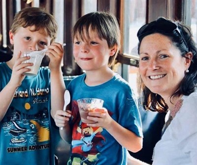 Ice Cream Train fun. Photo