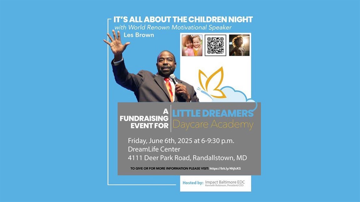 An unforgettable evening with Les Brown, inspiring hope, purpose, and the future of early childhood Photo