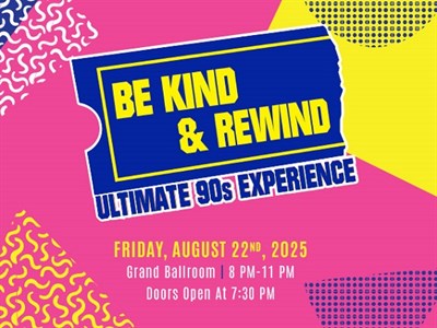 Ultimate 90's Tribute Band, Be Kind & Rewind Photo