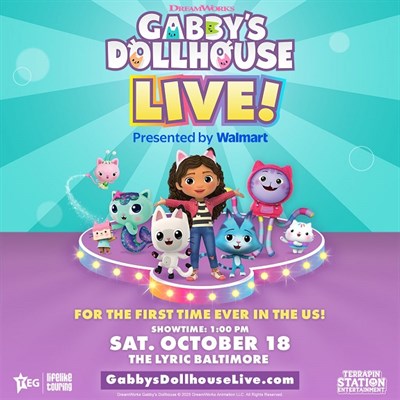 Gabby's Dollhouse Live / Lyric Baltimore / Oct 18 Photo