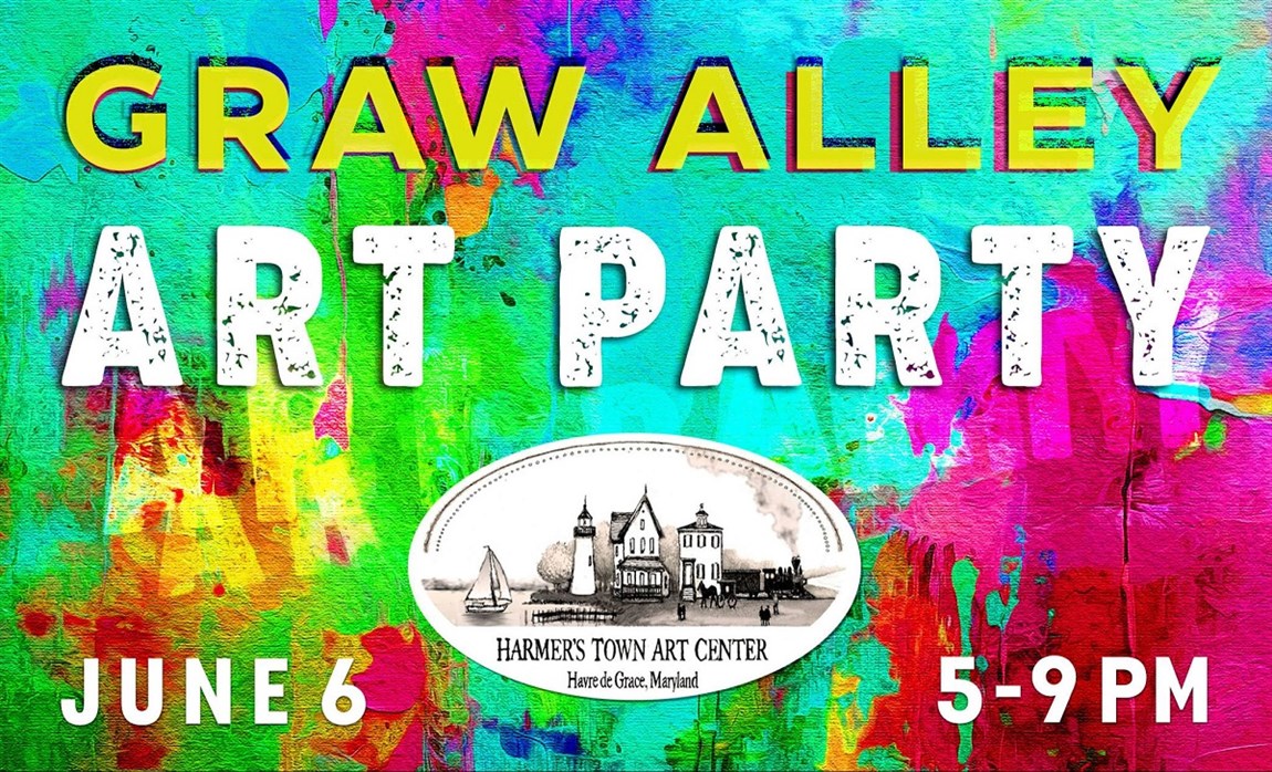 Come stroll through Harmer’s Town Art Center’s mural park, enjoy a drink, and interact with artists. Photo