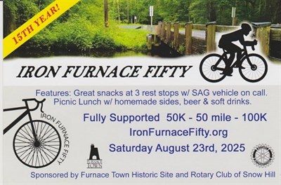 Iron Furnace Fifty Postcard Photo
