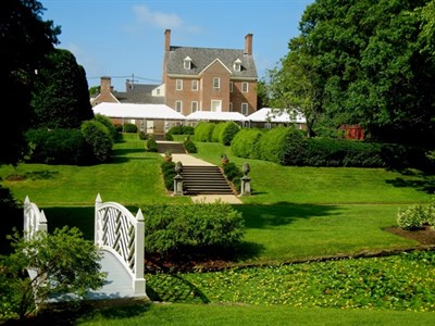 The rear of the William Paca House Photo