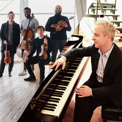 Isidore String Quartet & Jeremy Denk Photo