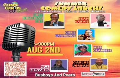 Comic Genius Show: Summer Comedy Laughs Showcase Photo