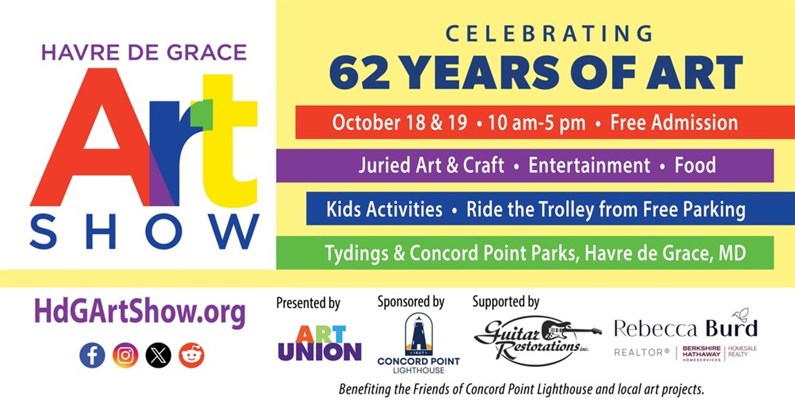 Havre de Grace Art Show, October 18th and 19th. Photo