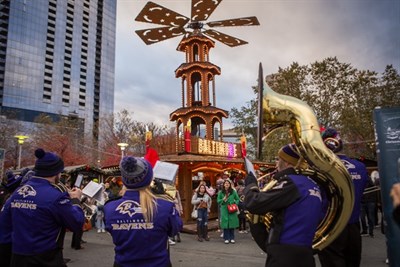 Christmas Village in Baltimore 2025 Photo