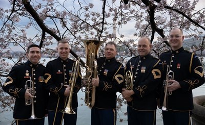 U.S. Army Band “Pershing’s Own” Brass Quintet Photo