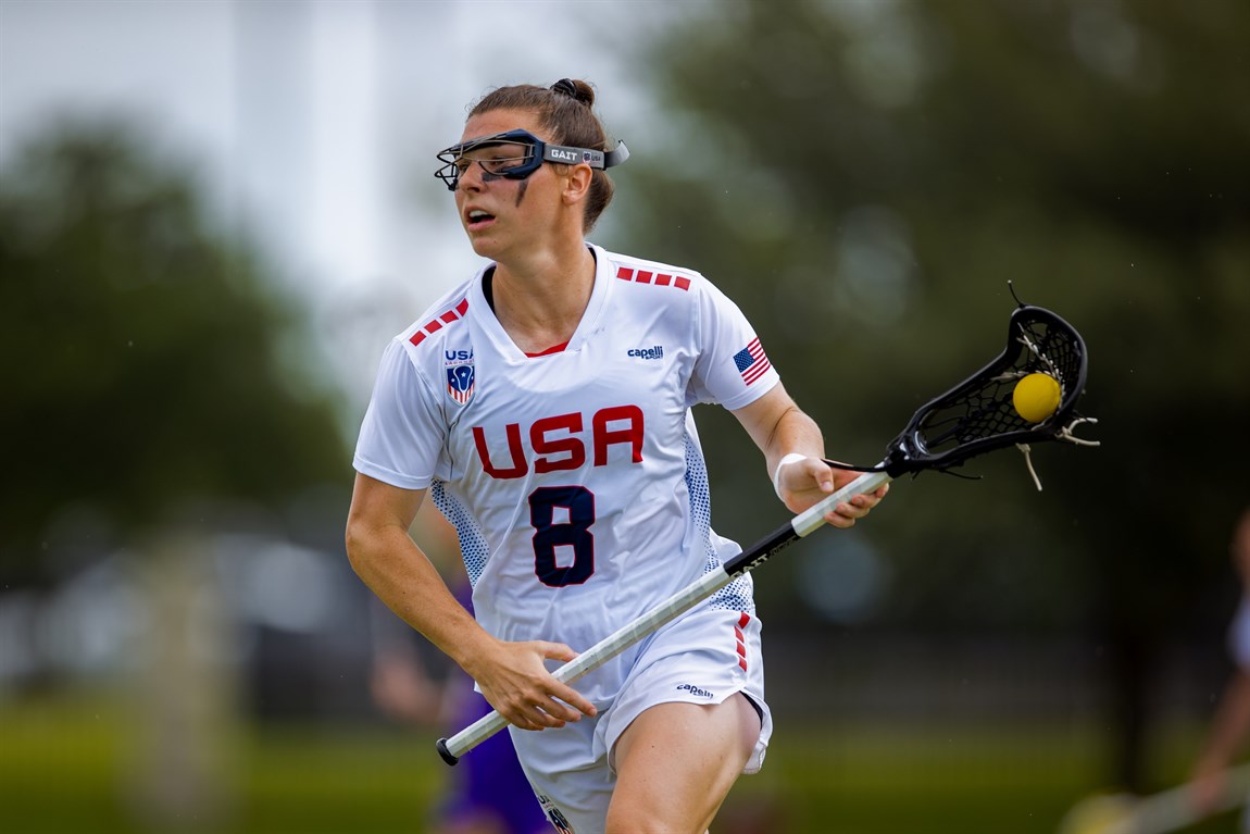 Charlotte North, USA Lacrosse Women's National Team Photo