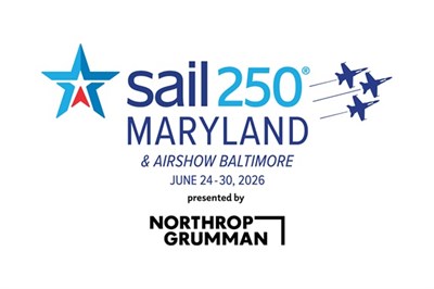 Sail 250 Maryland &amp; Airshow Baltimore logo Photo