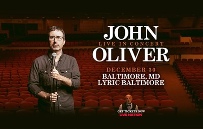 John Oliver / Lyric Baltimore / Dec 30 Photo