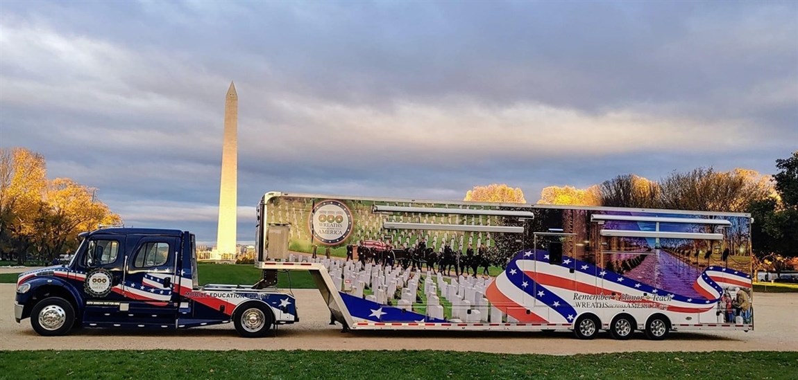 Wreaths Across America Mobile Education Exhibit Photo