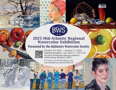 announcement with images of some watercolors from Mid-Atlantic Photo