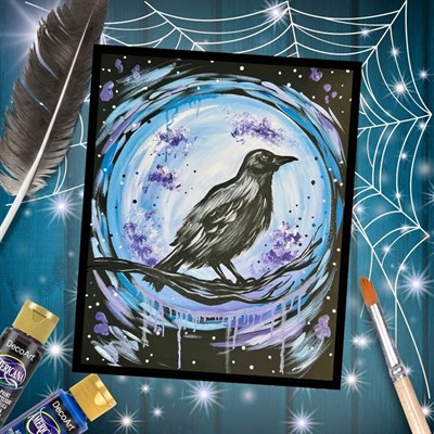 Twilight Raven image Photo