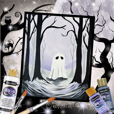 Ghost in the Woods image Photo