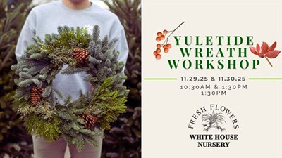 Fresh greens, holiday cheer, and creative fun. Photo