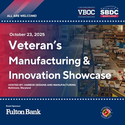 Veteran's Manufacturing & Innovation Showcase Photo