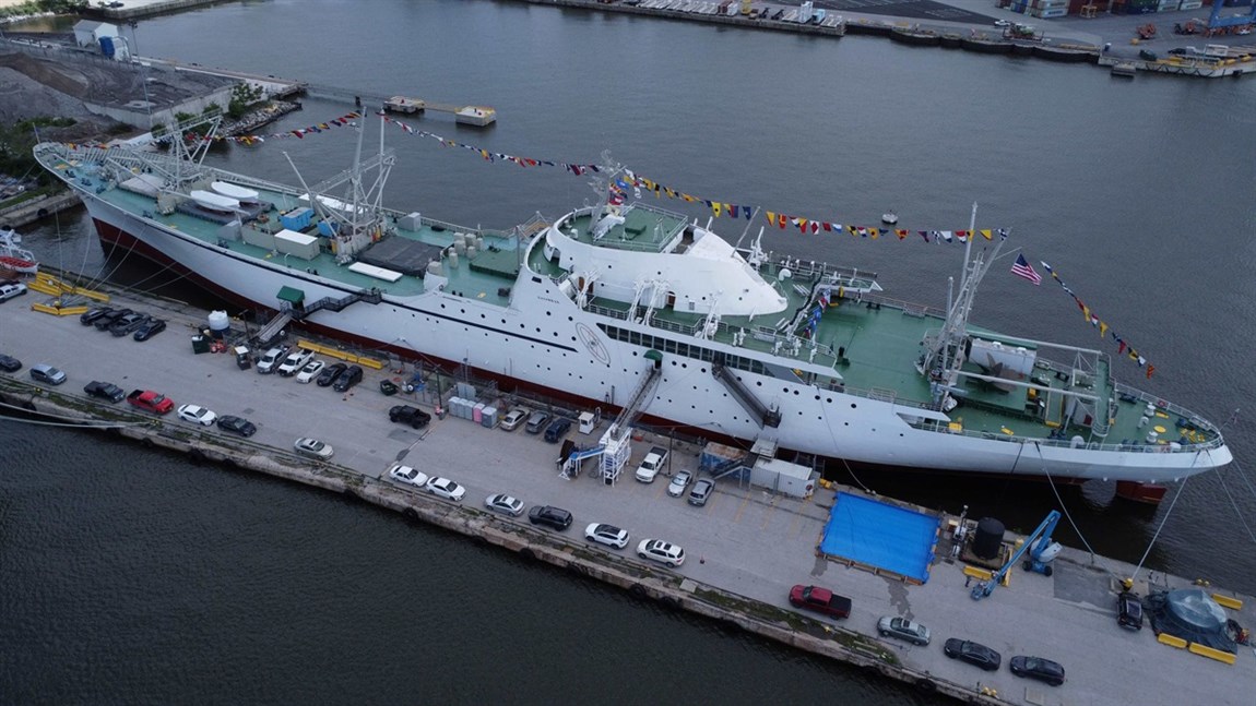 NS Savannah at Pier 13, May 2024 Photo
