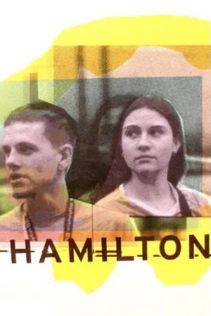 A European man and woman look off into the distance with orange and yellow overlays Photo
