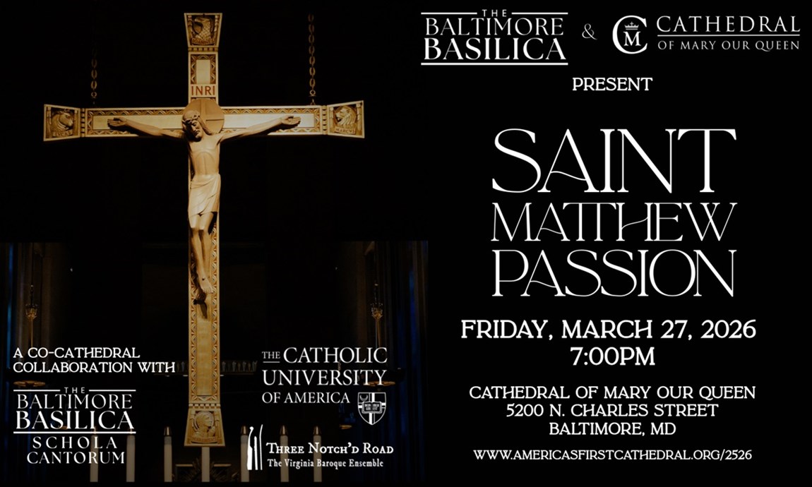Saint Matthew Passion Flyer Photo