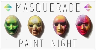 Masquerade Paint Night at Pherm Brewing Event Photo