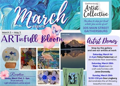 Art in Full Bloom flyer Photo