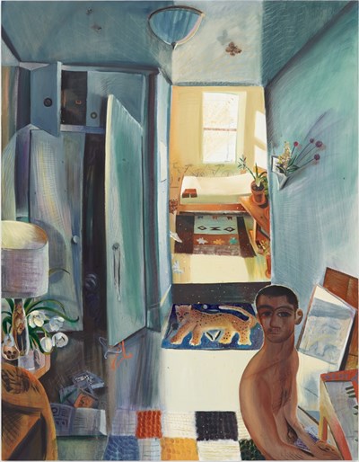 Louis Fratino. Richardson Street living room. 2020 Photo