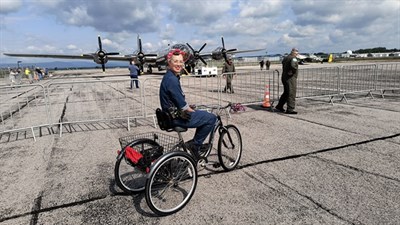 B29 Doc and Rosie Riveter at May 2025 Event Photo