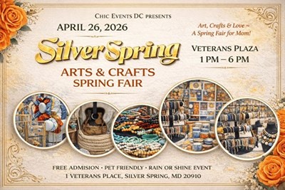 Silver Spring Mother's Day Arts and Crafts Spring Fair @ Veterans Plaza Photo