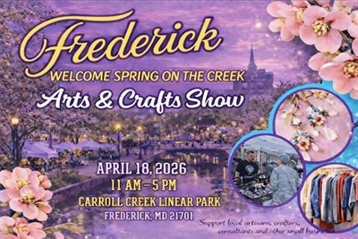 Welcome Spring on the Creek Art and Crafts Show ~ Frederick, MD Photo