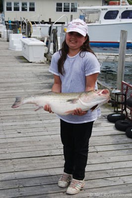 Big catch for the Little Lady Photo