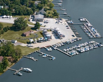 Rhode River Marina aerial view Photo
