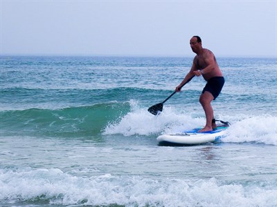 Stand up paddleboarding Photo