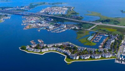 Kent Narrows aerial view Photo