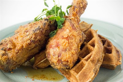 Chicken &amp; Waffles Photo