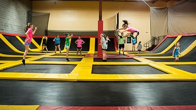 main arena trampolines Photo