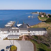Wylder Hotel Tilghman Island aerial view Photo