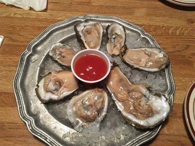 Oyster platter Photo