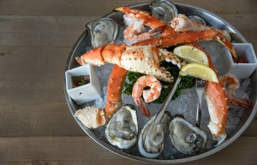 Seafood platter Photo