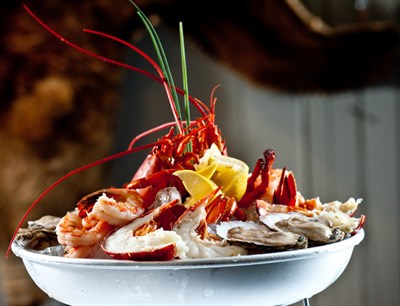 Seafood bowl platter Photo