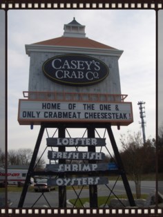 Casey's Crab Co. signage Photo