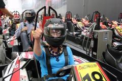 Speed racing at Autobahn Indoor Speedway Photo