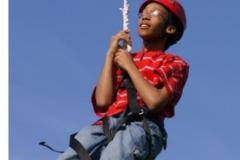 Rope climbing at Upward Enterprises Photo