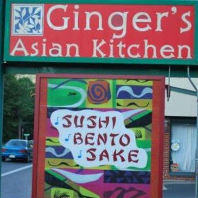 Ginger's Asian Kitchen signage Photo