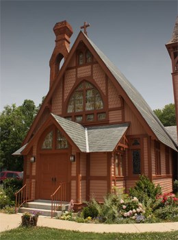Victorian church exterior Photo